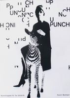 PUNCH BOUTIQUE BASEL 1962 - Original Plakat