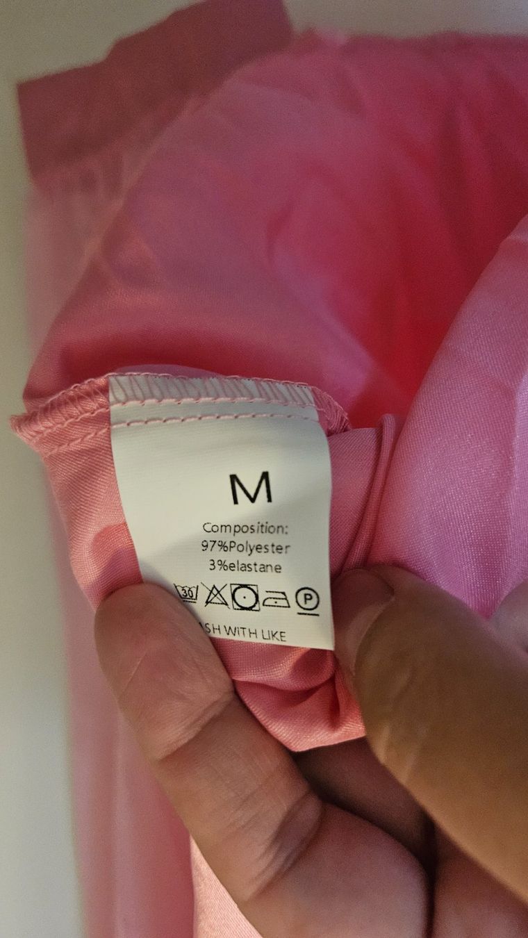 Blusen: Camicetta rosa poliestere tg.M – Gebraucht aus Melano von H-Sara 3