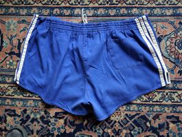 Vintage Adidas Shorts Gr. D8 Blau Turnshorts 80er Jahre F...