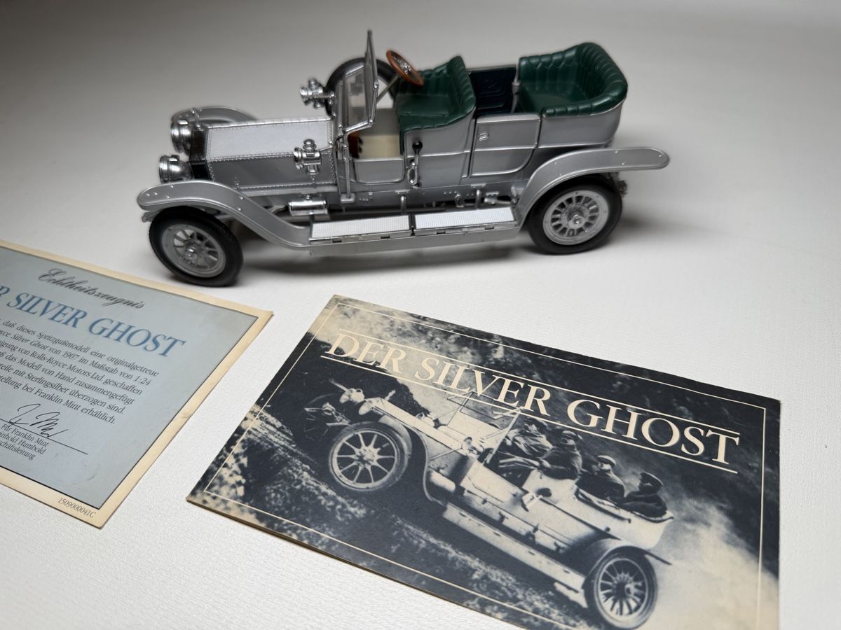 Franklin Mint Modellautos: Franklin Mint Rolls-Royce Silver Ghost 1907 1:24 – Gebraucht aus Rombach von vir_2dsd 2