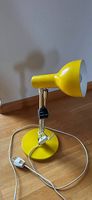Antike Vintage Design Lampe ca 1960 gelb