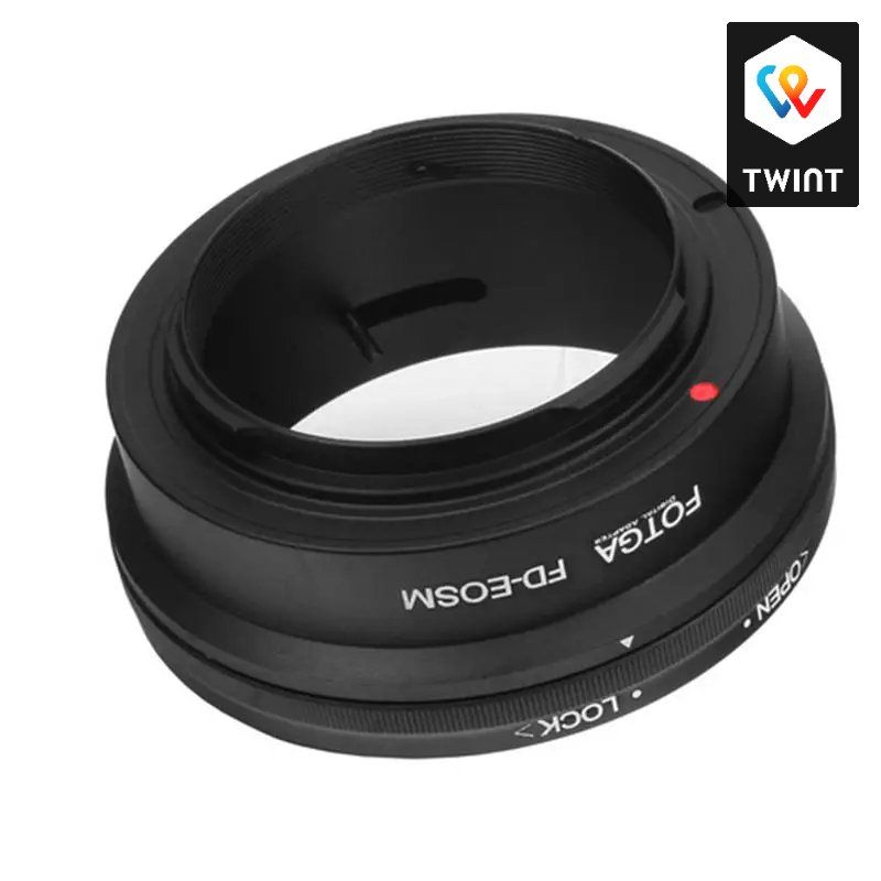 Canon Adattatori foto: Adaptateur Canon FD vers Canon EF-EOS M2 M3 – Nuovo e nell'imballaggio originale da Saignelégier venduto da Photo-discount 2