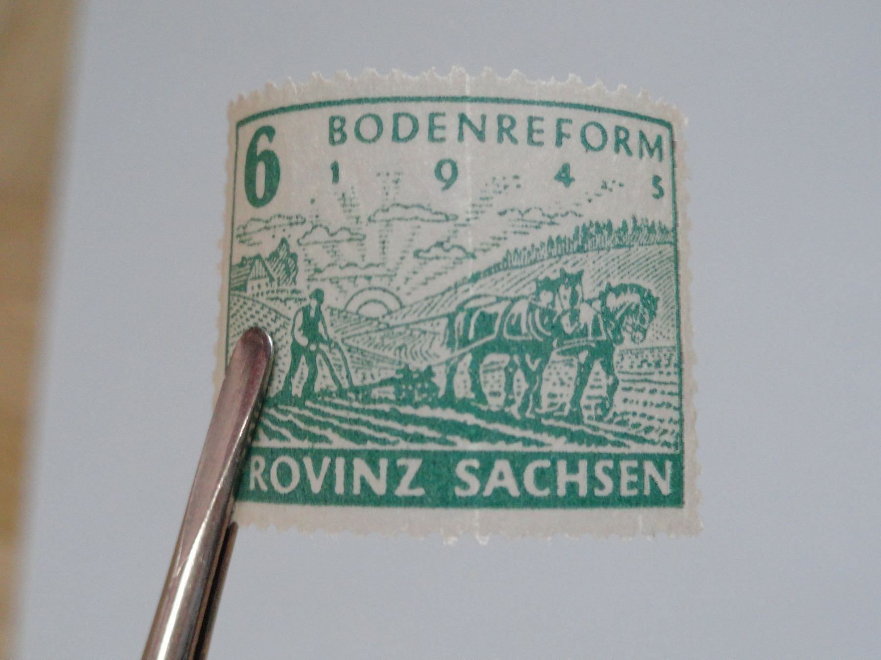 Alle Briefmarken: 1945, Provinz Sachsen - Bodenreform – Neu (gemäss Beschreibung) aus stäfa von brandy66 2