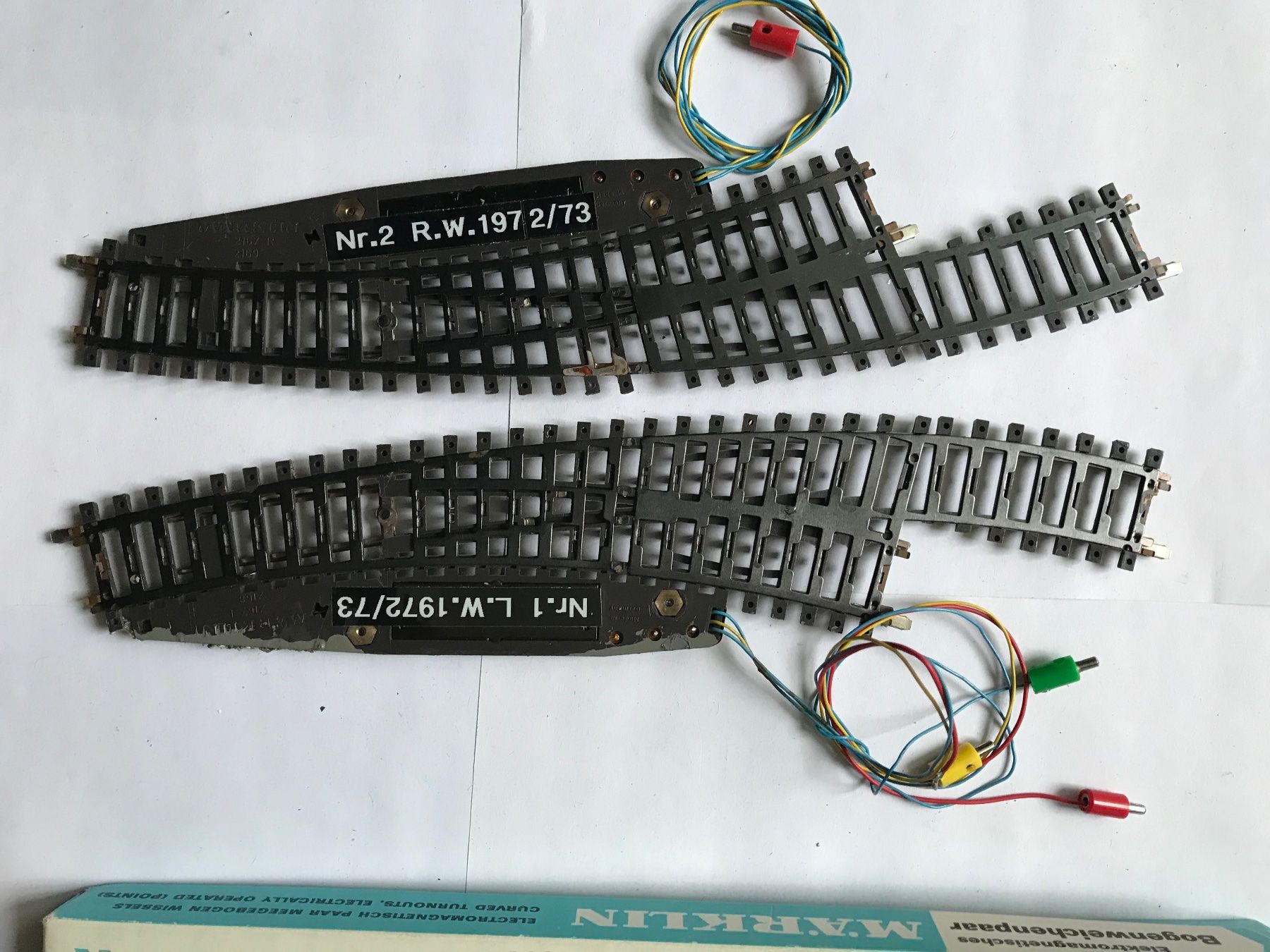 Märklin Modellini di ferrovie: märklin 2167, bogenweichenpaar – Usato da liestal venduto da makai05 4