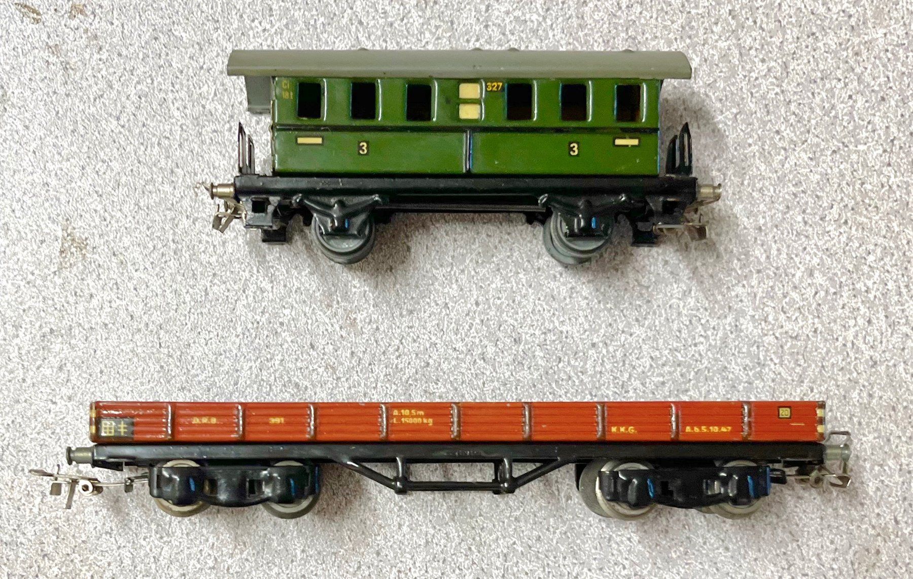 Märklin Modellini di ferrovie: Märklin 327  391  von 1942 – Usato da Bleiken venduto da hbw45 1