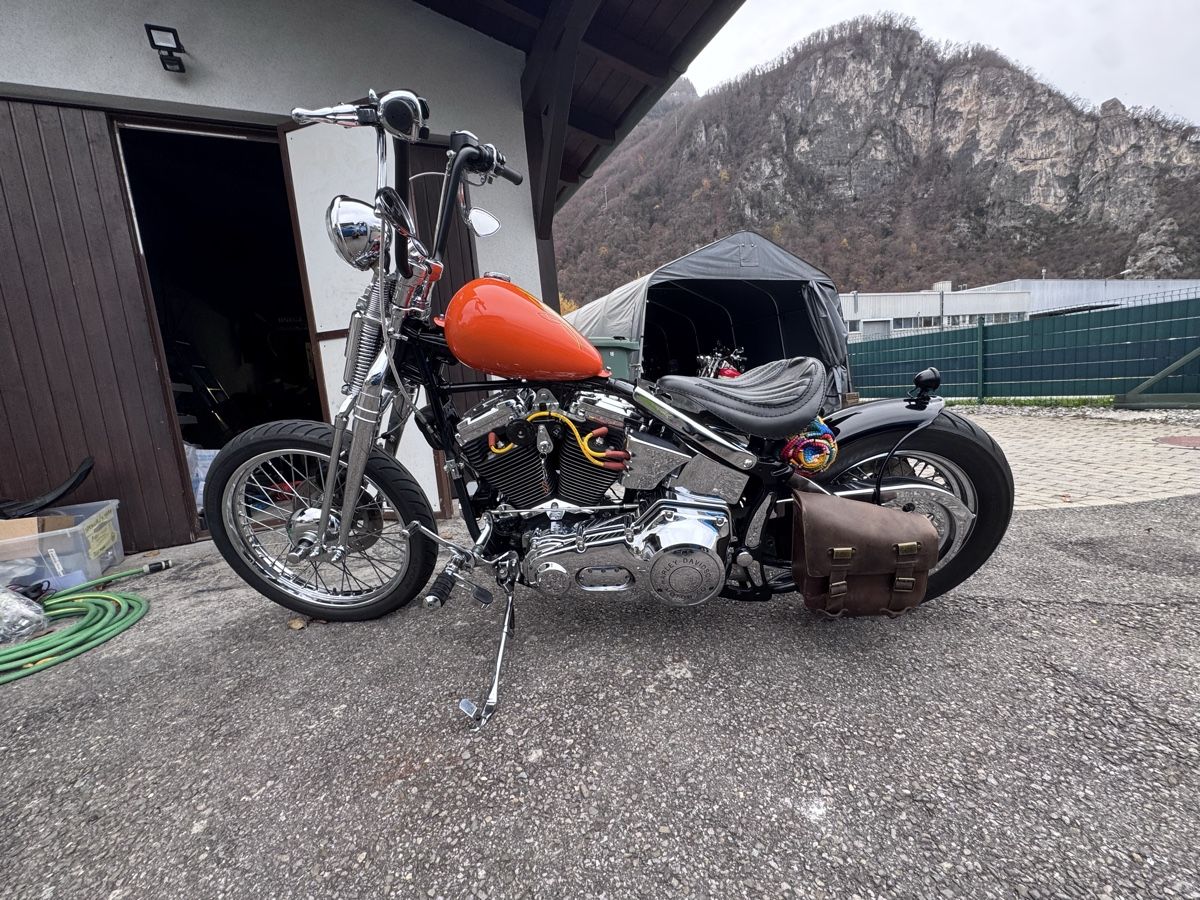 Harley-Davidson Chopper: Harley Davidson fxsts springer softail evo – Usato da Vouvry venduto da soniam0102