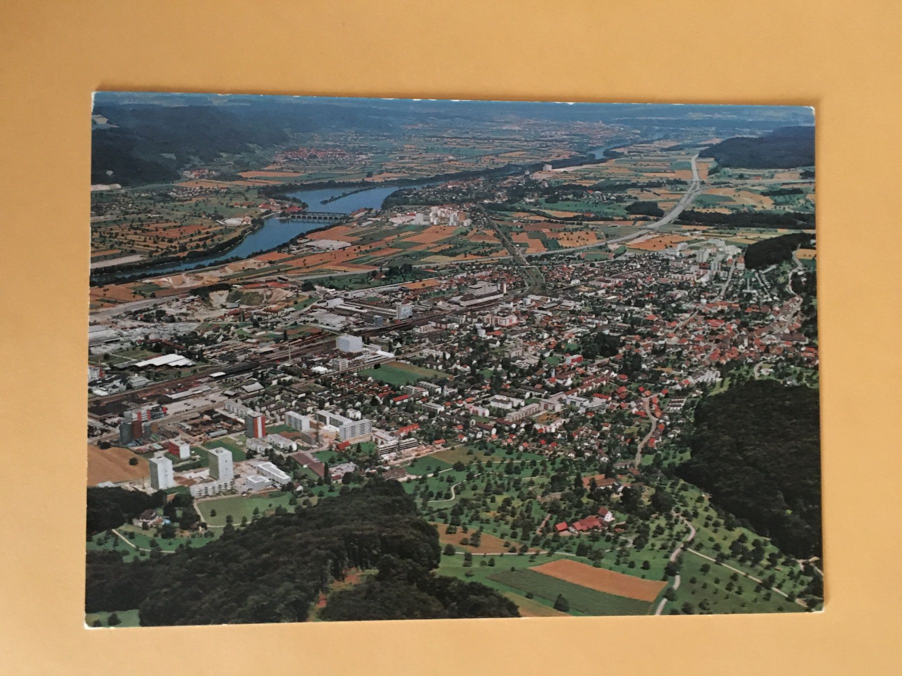 Cartes postales: Pratteln Baselland Flugaufnahme – D'occasion à Küttigen par Melisch1000