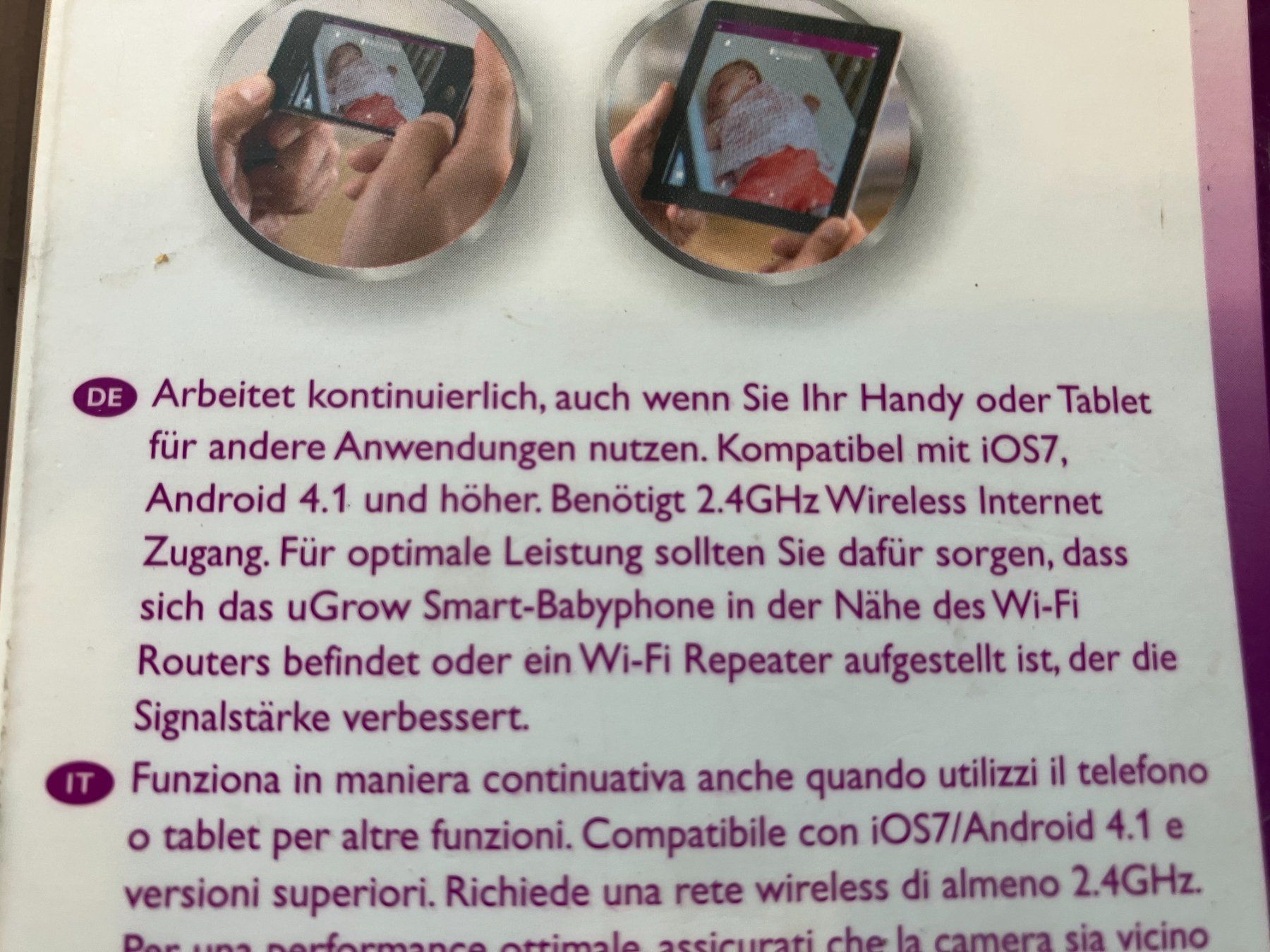 Philips Babyphone: Babyphone Philips Avent – Usato da Wängi venduto da psalm123 4