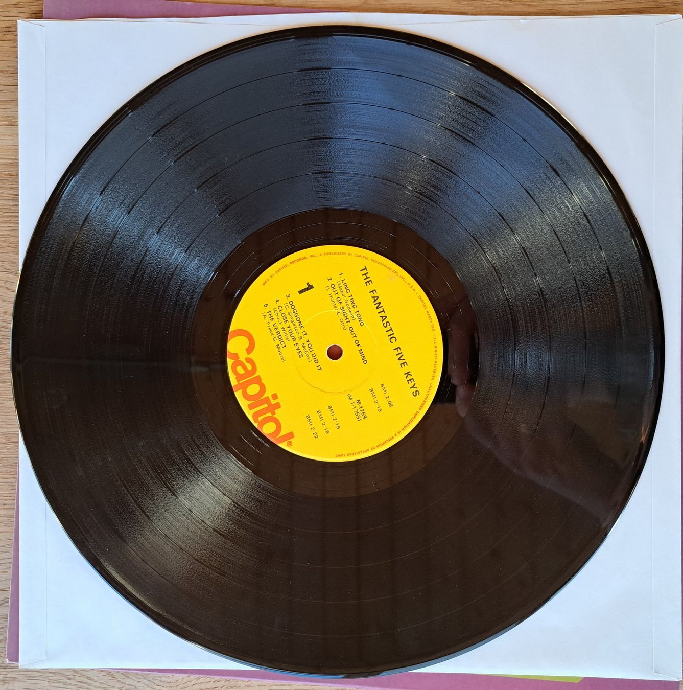 Vinyles: The Five Keys - The Fantastic Five Keys – D'occasion à Meggen par Ricardokoch 3