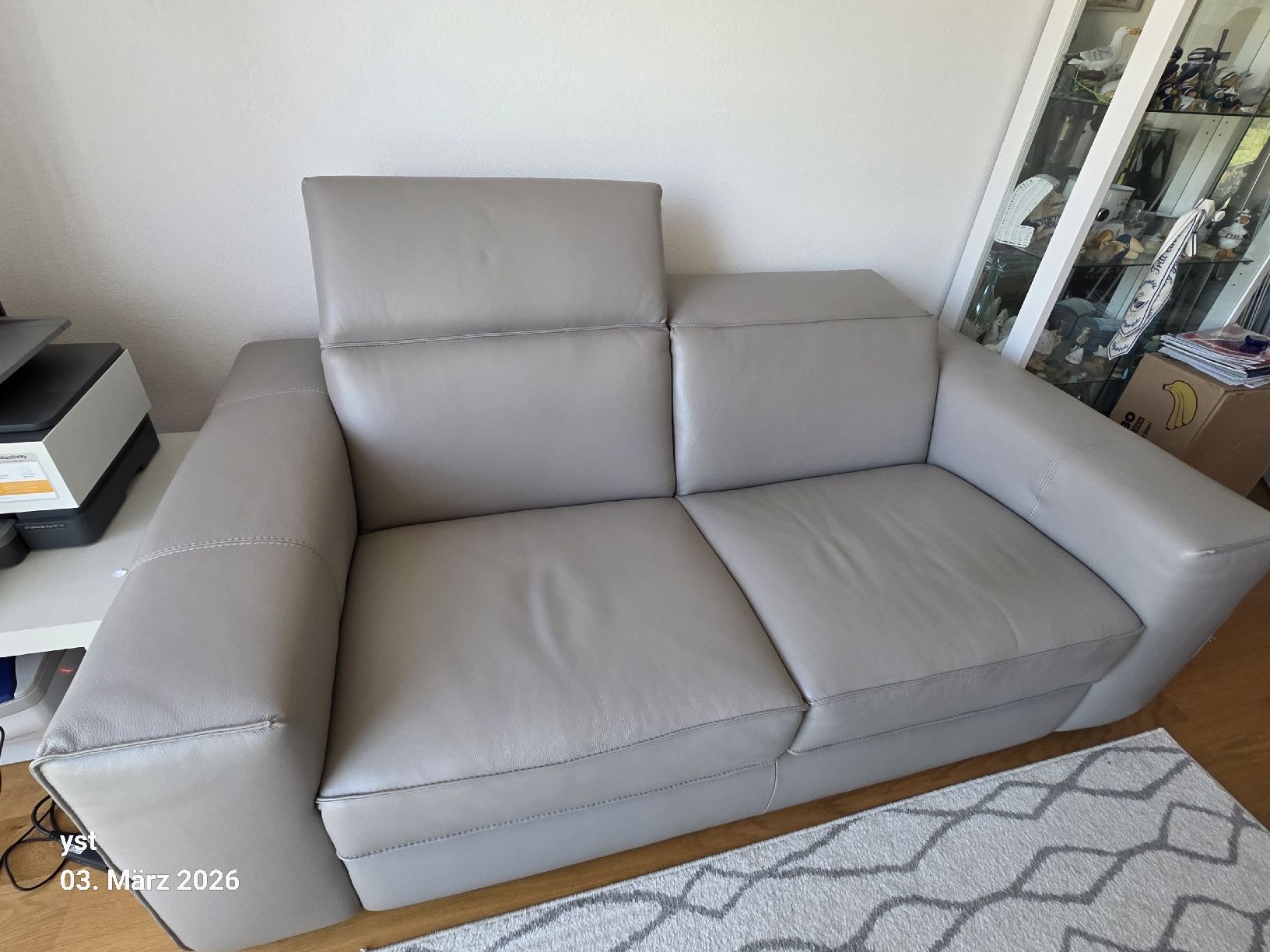 Natuzzi Divani: 2er Leder Sofa von Natuzzi – Usato da Kloten venduto da funkgabel 2