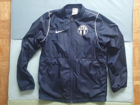 Nike FCZ Kinder Trainings-Wind-Jacke dunkelblau Grösse M