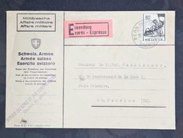 CL23 Enveloppe + Timbre Suisse 19xx