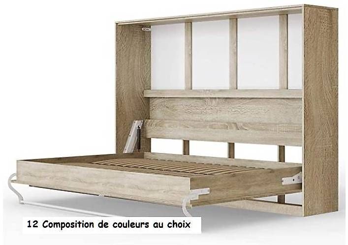 Betten: Lit escamotable horizontal ou vertical 140 x 200cm. – Neu und originalverpackt aus Lausanne von casa56 1
