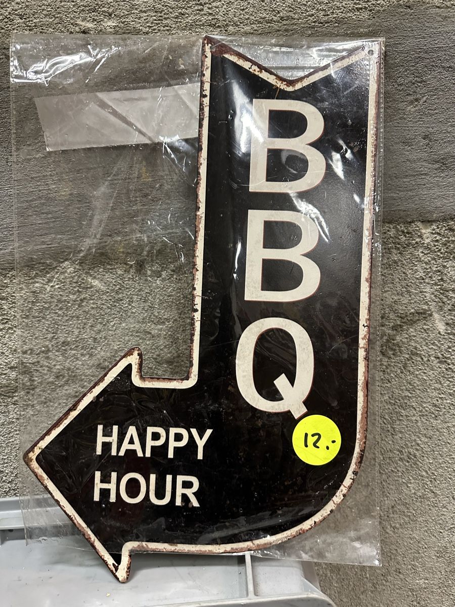 Insegne: Bbq happy hour pfeil – Nuovo (secondo la descrizione) da Reinach AG venduto da rares75