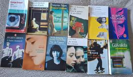 Bücherpaket (12 Romane) – Taschenbücher auf Französisch