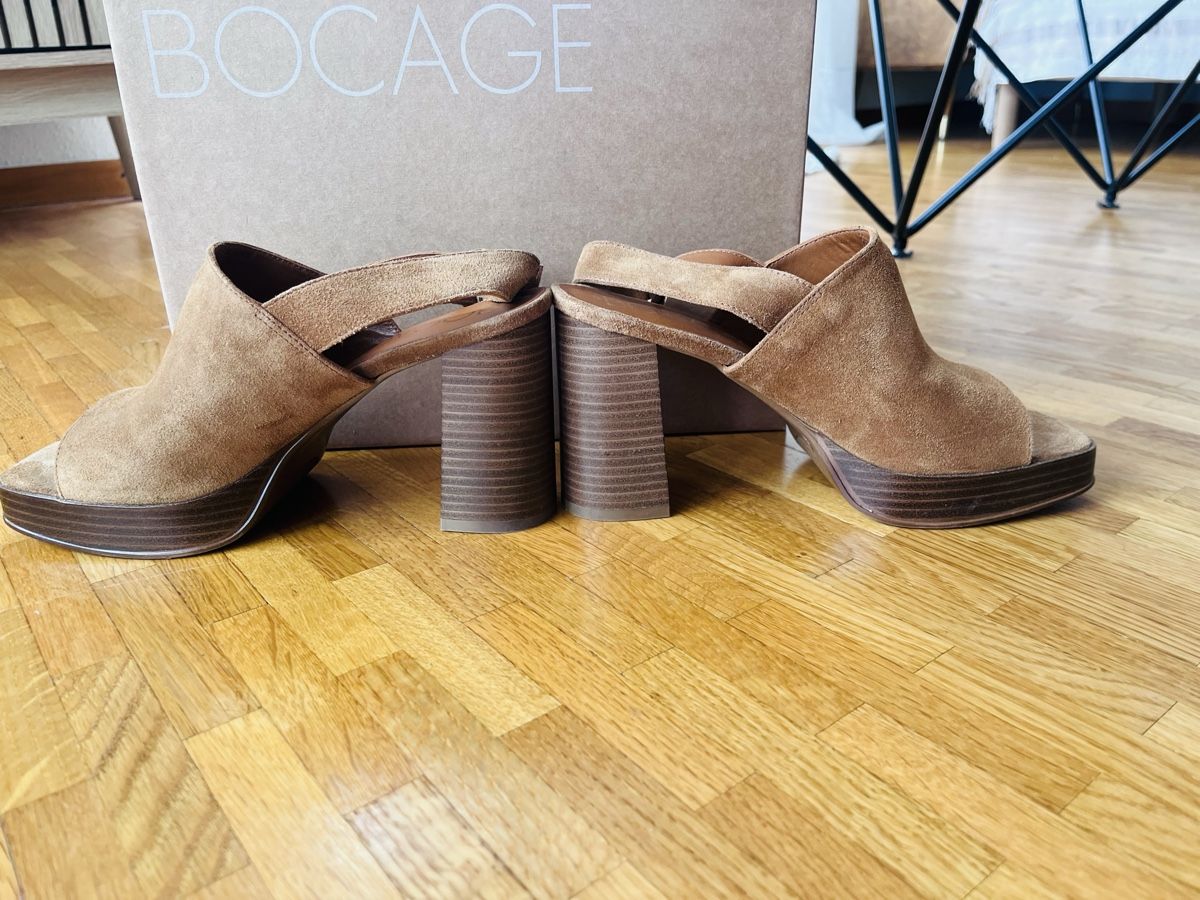 Damenschuhe: Bocage Sandales compensées en daim taille 39 – Neu und originalverpackt aus Petit-Lancy von jc1227 2