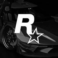 Rockstargames Autoaufkleber Weiss ca 13x13cm NEU