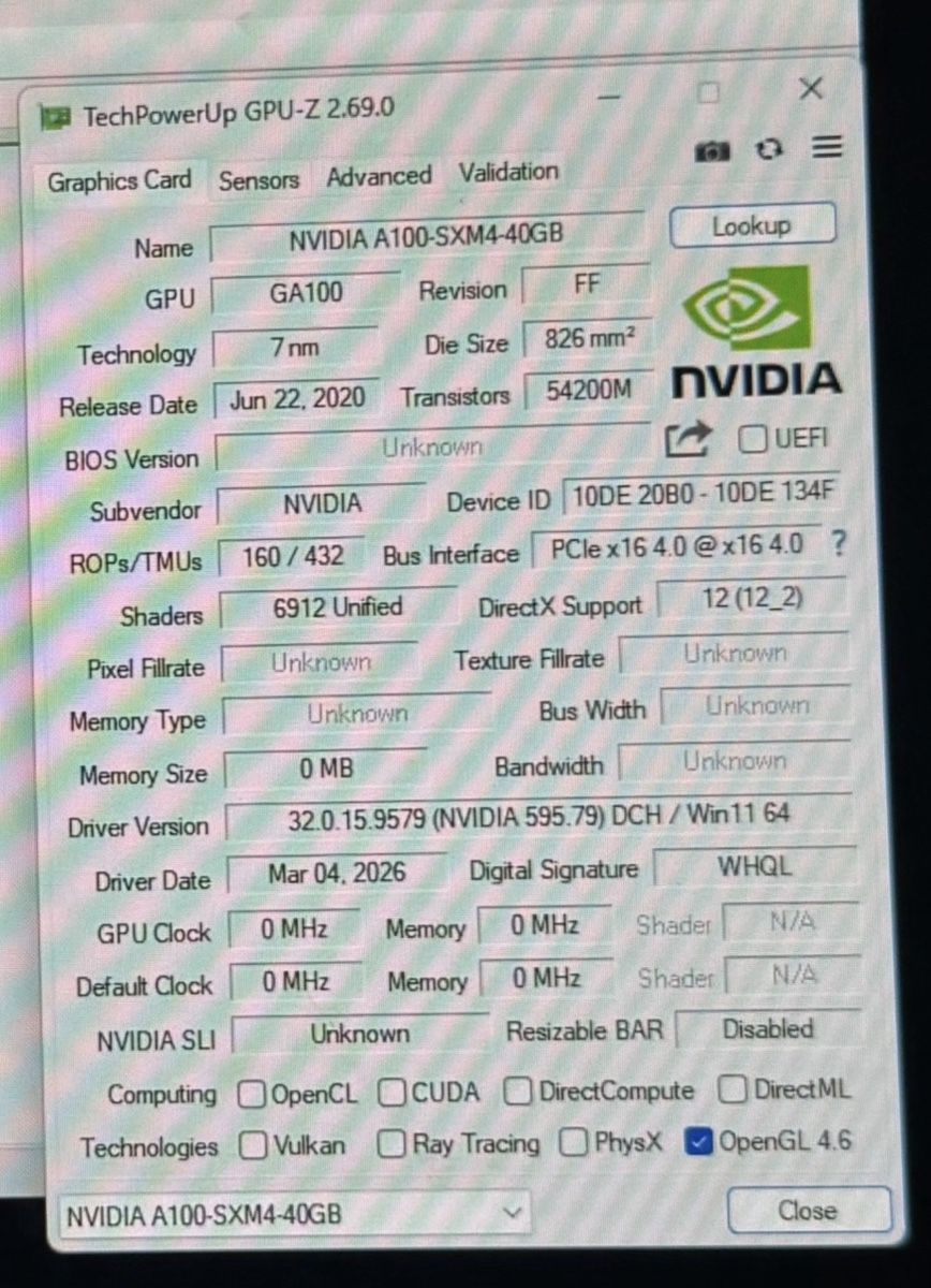 Nvidia Schede grafiche: Nvidia A100 40GB PCIe – Difettoso da Lengnau BE venduto da matrx8 4