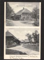 Gruss aus Rüdeswyl-Schachen BE, Spezereihandlung , gel. 1909