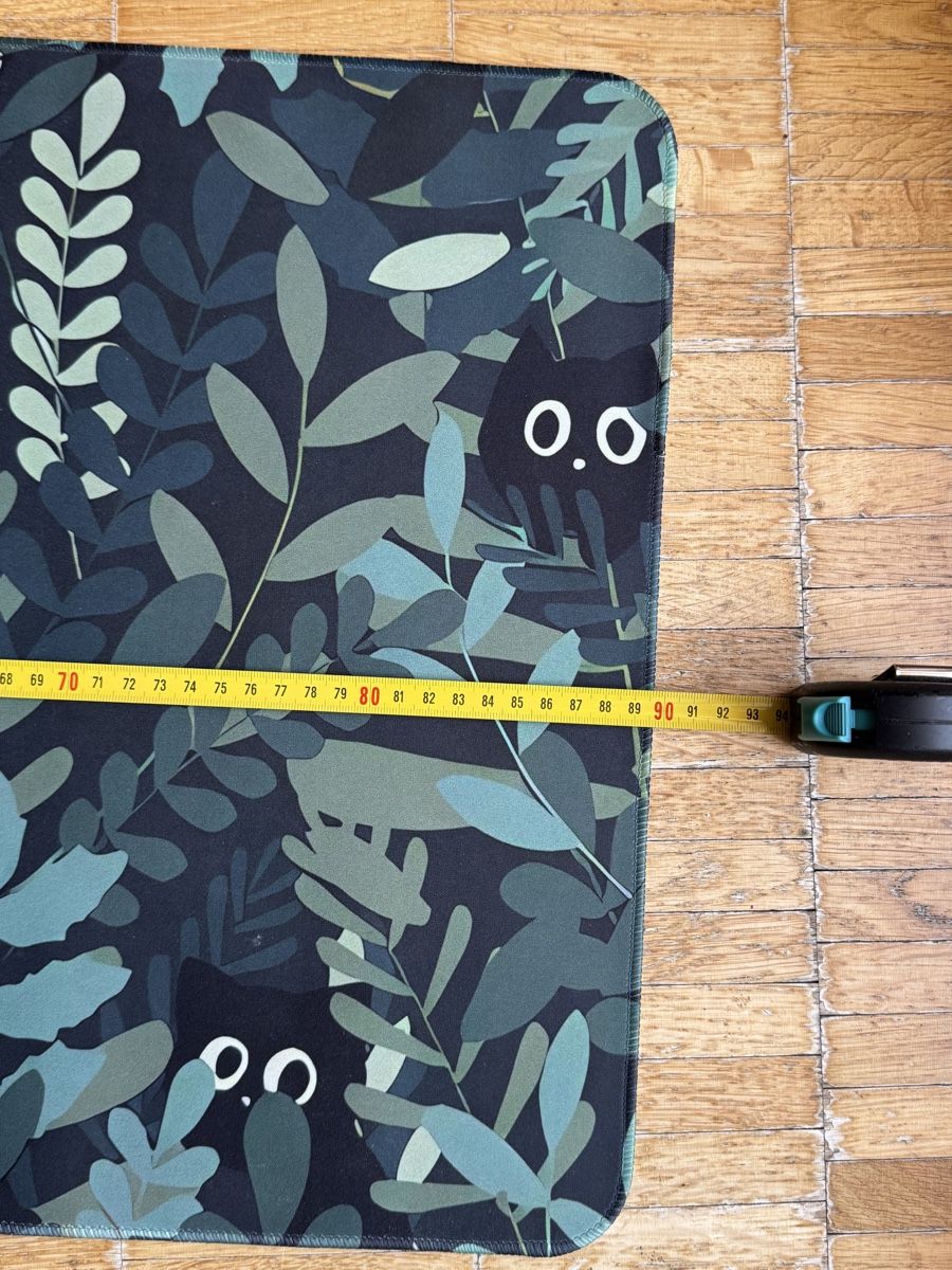 Tappetini per mouse: Cat Print Desktop Mat, 40 x 90 cm – Usato da Effretikon venduto da expiredrice 2