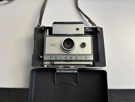 Polaroid Automatic 350 Land Kamera mit Zubehör Set