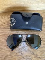 Ray-Ban Aviator Large Metal II RB3026 schwarz mit Etui