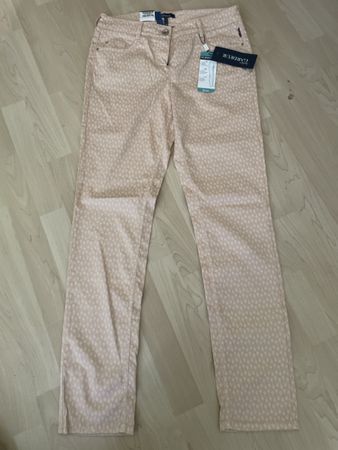 Neue Gardeur Hose style Zuri Gr 38 in lachsfarbig
