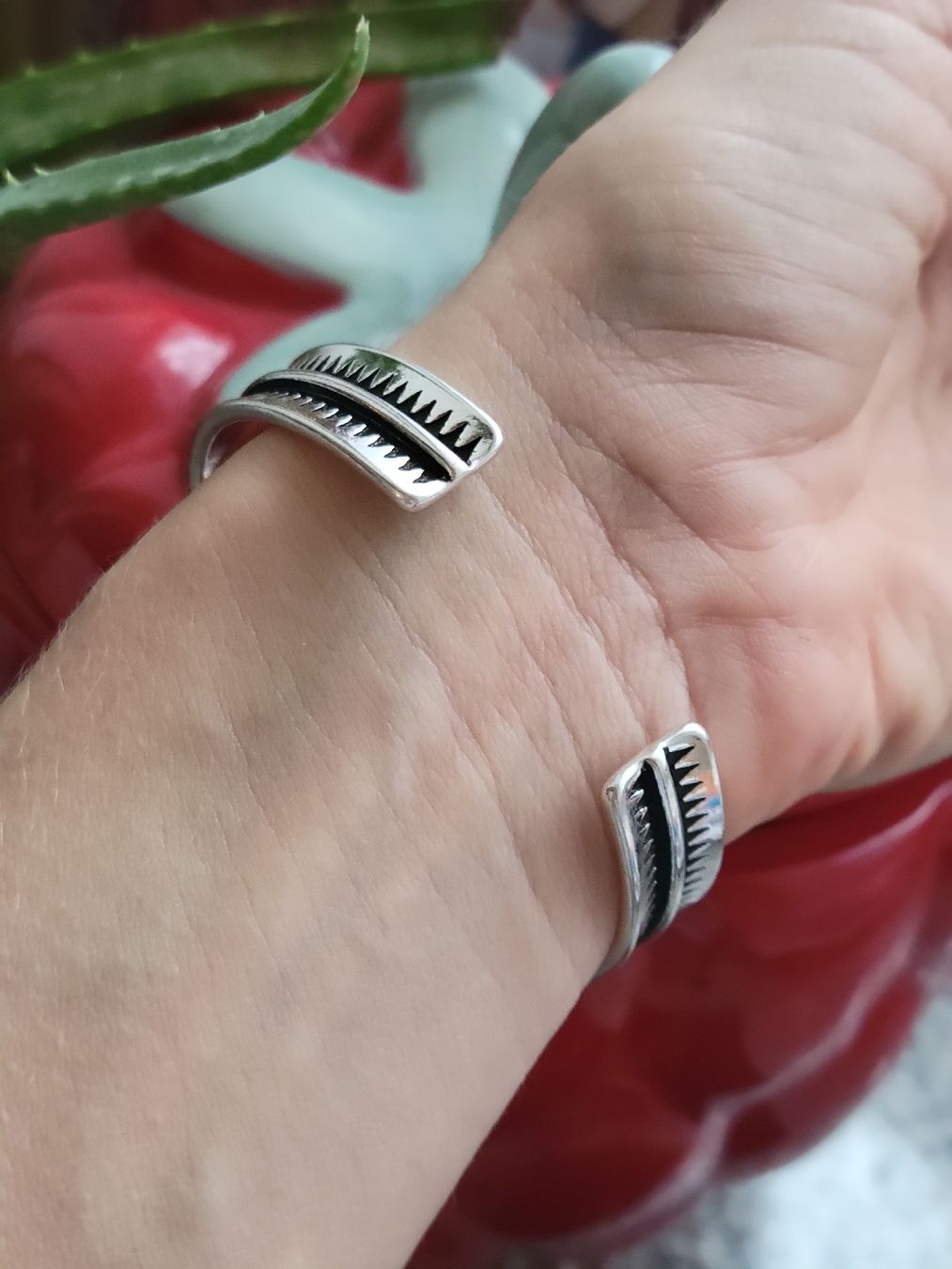 Bracelets: Bracelet jonc en argent – Ajustable  – Neuf (Voir description) à Bernex par Dariafr 6