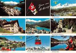 Gruss aus dem Bündnerland: ST. MORITZ 1979