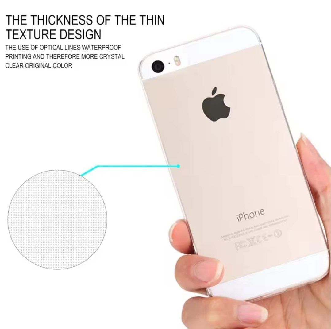 Cover & Protezioni schermo: iPhone 5 Weiche Transparent Silikon Hülle – Nuovo e nell'imballaggio originale da Mels venduto da ricoshop 2