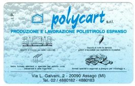 Privat Telefonkarte Italien OP-60 Polycart ungebraucht