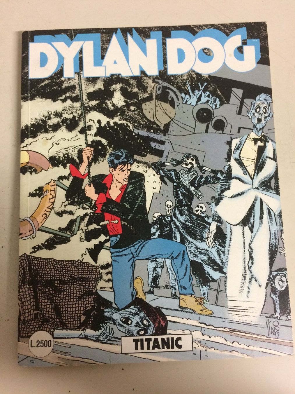Fumetti: DYLAN DOG # 9O TITANIC  Sergio Bonelli‪ 1994 – Usato da Vezia venduto da Aquarius_Age