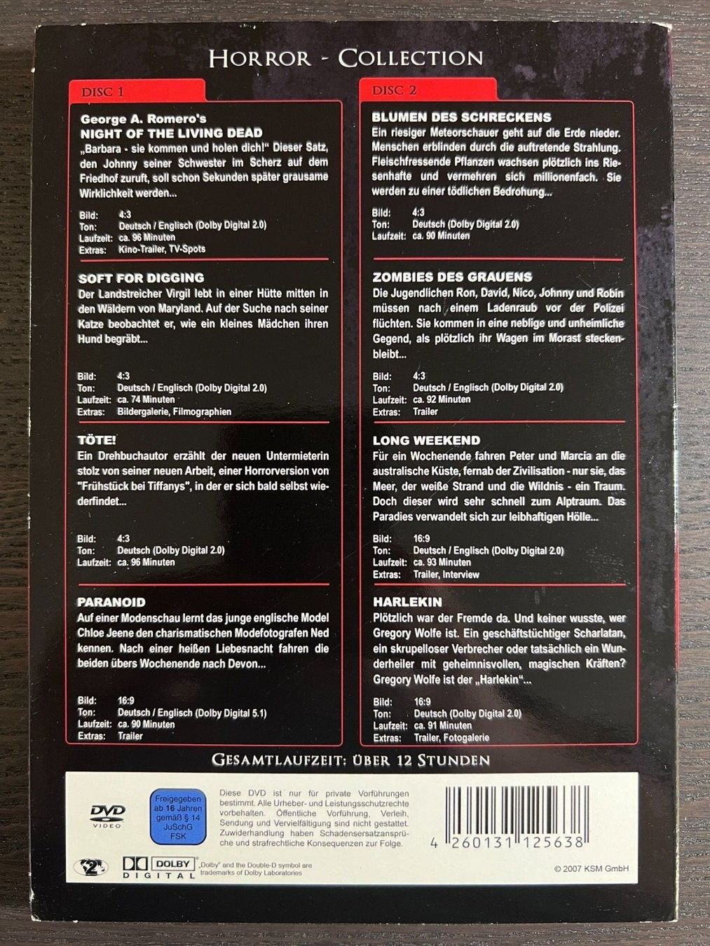 Tutti i DVDs: Horror Collection - 8 Filme – Usato da Zürich venduto da FilmFreunde 1