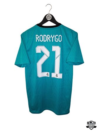 RODRYGO #21 Original Real Madrid 2021-22 Third Trikot