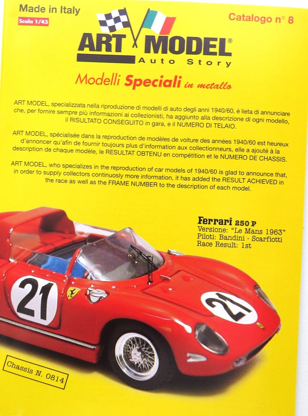 Modellini d'auto: Art Model Katalog Nr.8 – Nuovo (secondo la descrizione) da Ettingen venduto da campione_1