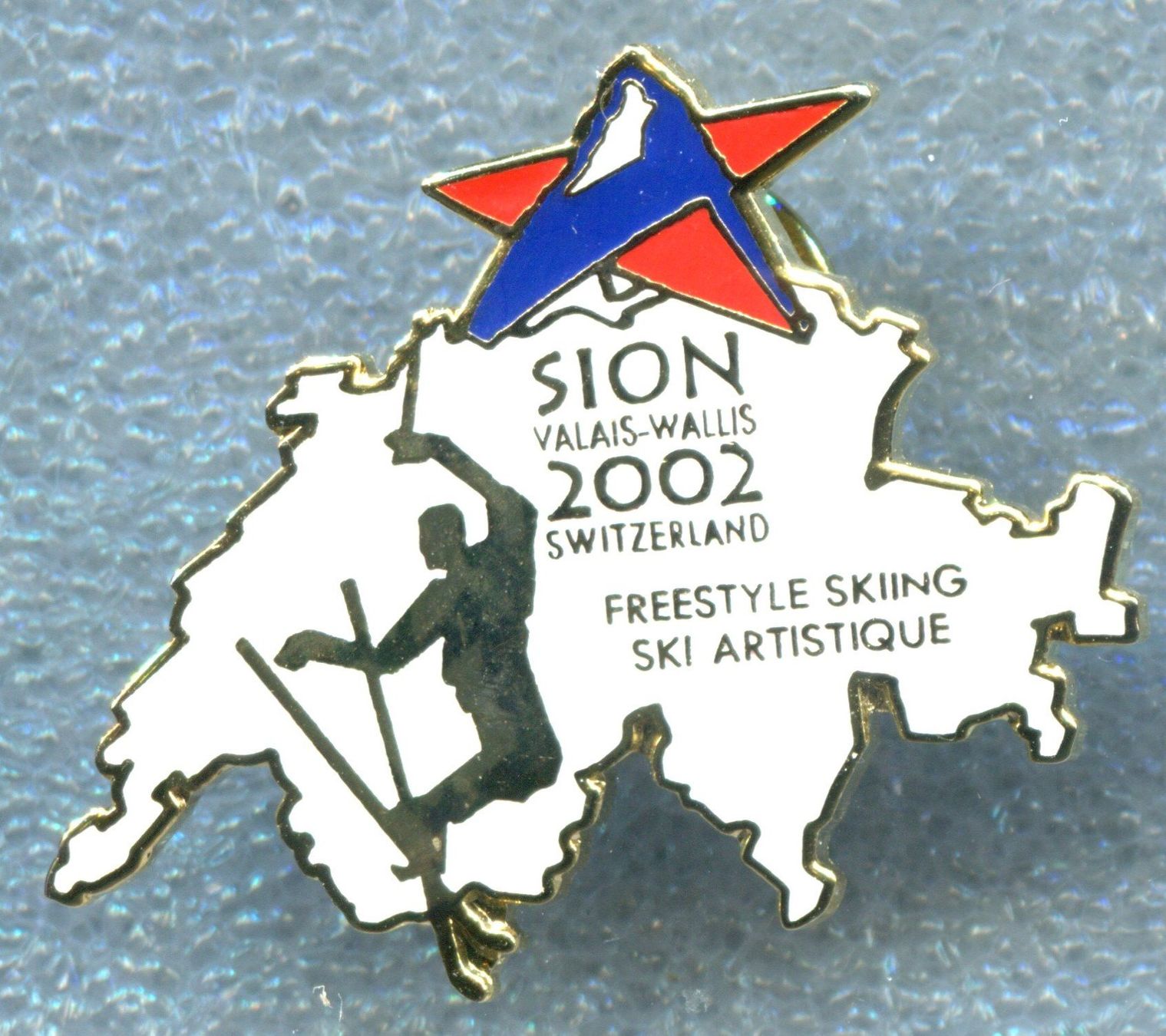 Placchette & Badge: SION 2002  Freestyle Ski – Usato da Winterthur venduto da Sammleroase