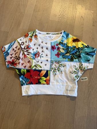 Süsse Mädchen Bluse Gr. 98/104, Blumen 🌸