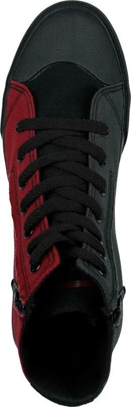 Scarpe da uomo:  Sneaker high schwarz/grau/rot  – Nuovo e nell'imballaggio originale da Oftringen venduto da sweden03 5