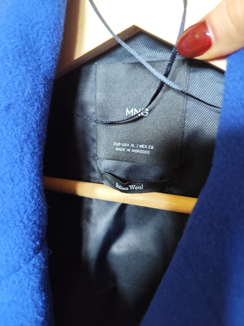 Mango Cappotti: Mango TABARDO Kurzmantel - dark blue – Usato da Rafz venduto da ell_xks7 6