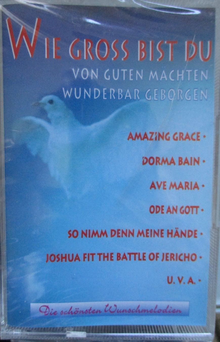 Musicassette: Wie gross bist Du / MC ungeöffnet – Nuovo e nell'imballaggio originale da Flumenthal venduto da novbra