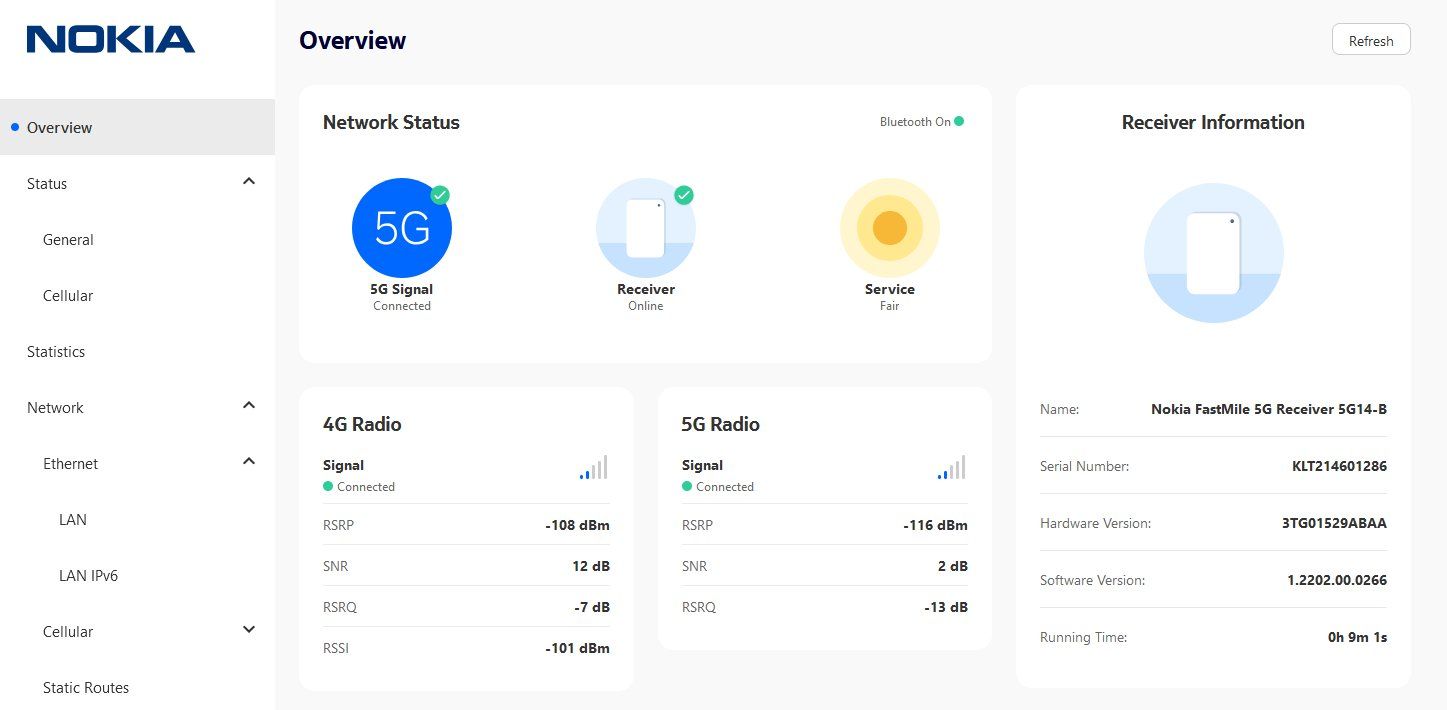 Nokia 5G Modem/Router 5G14-B von Sunrise für In-/Outdoor (Neu (gemäss ...