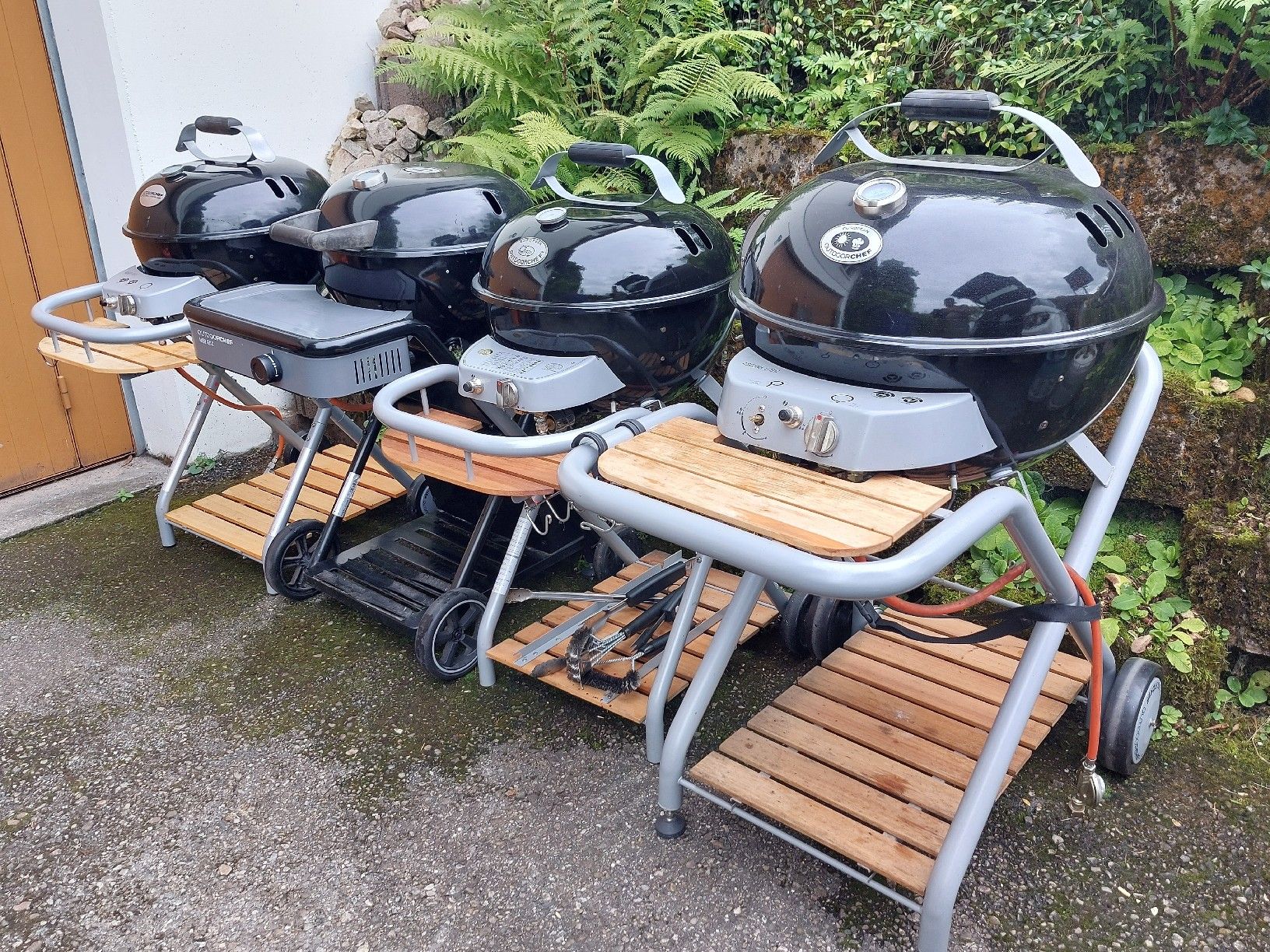 Outdoorchef Grills: Outdoorchef Gasgrill Kugelgrill gereinigt, sauber umgerüstet – Gebraucht aus Kriens von Allerhand5