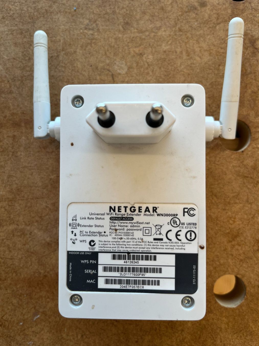 Netgear WiFi: Netgear Universal WiFi Range Extender WN3000RP – Usato da Benken SG venduto da Netzton 2
