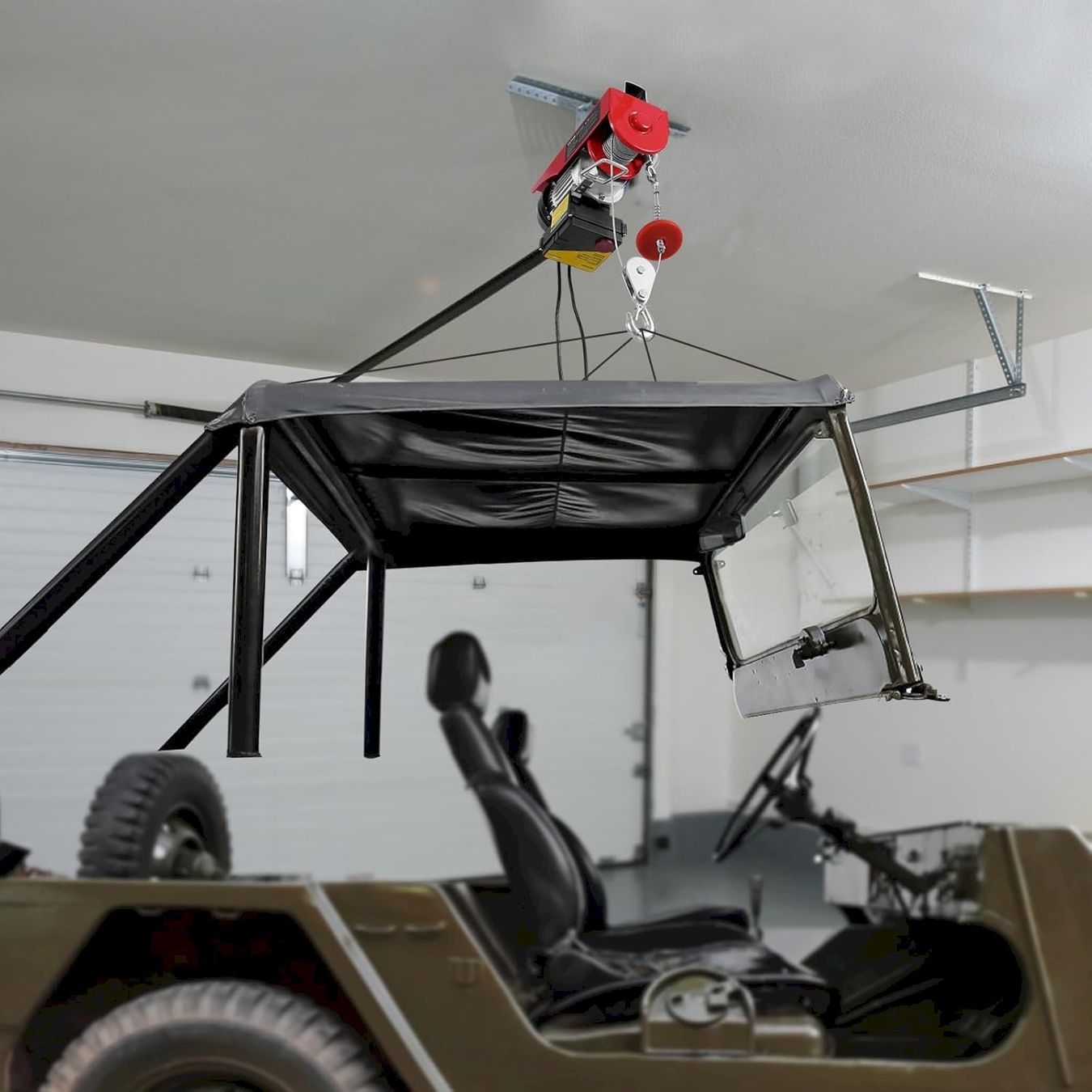 Altro per stoccaggio & trasporto: VEVOR Elektrische Seilwinde 200kg – Nuovo e nell'imballaggio originale da Bottighofen venduto da zaap 8