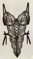 NEU Sexy Dessous schwarz Gr. M/L