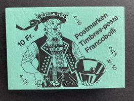 PTT Markenheft 1985 grün ET 2.9.1985
