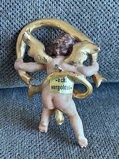 Statuette: Goldene Engel – Usato da Erlinsbach SO venduto da Aprikose6 2