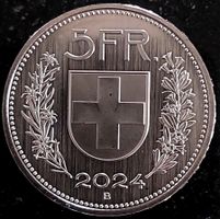 5 Franken 2024 stgl. / aus Münzsatz