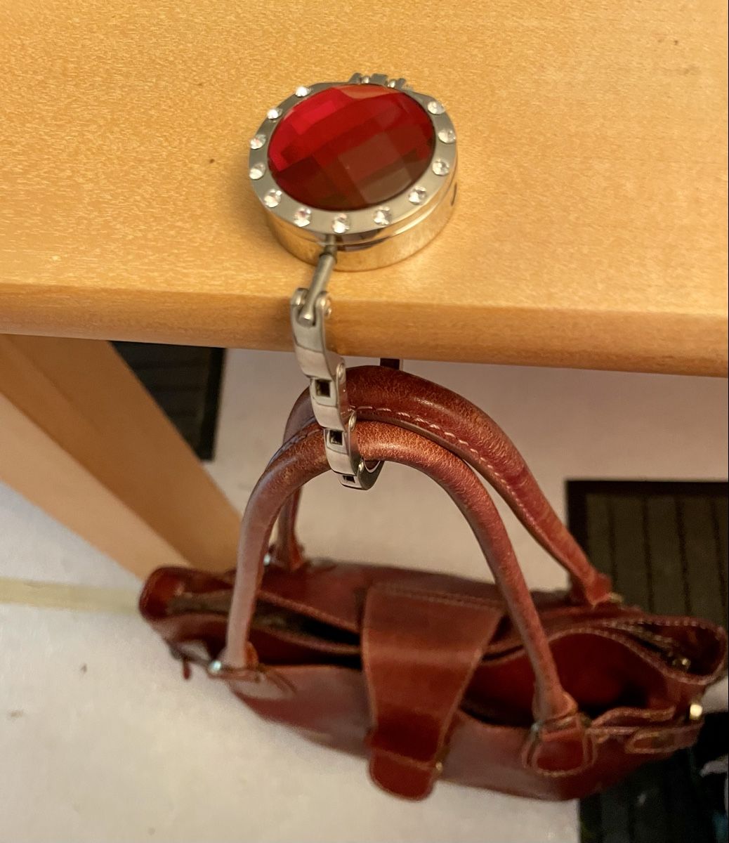 Sonstige Accessoires für Damen: Handtaschen Halter, gross, rot, Schmuckstück – Gebraucht aus Hochdorf von FlordeCebo 4