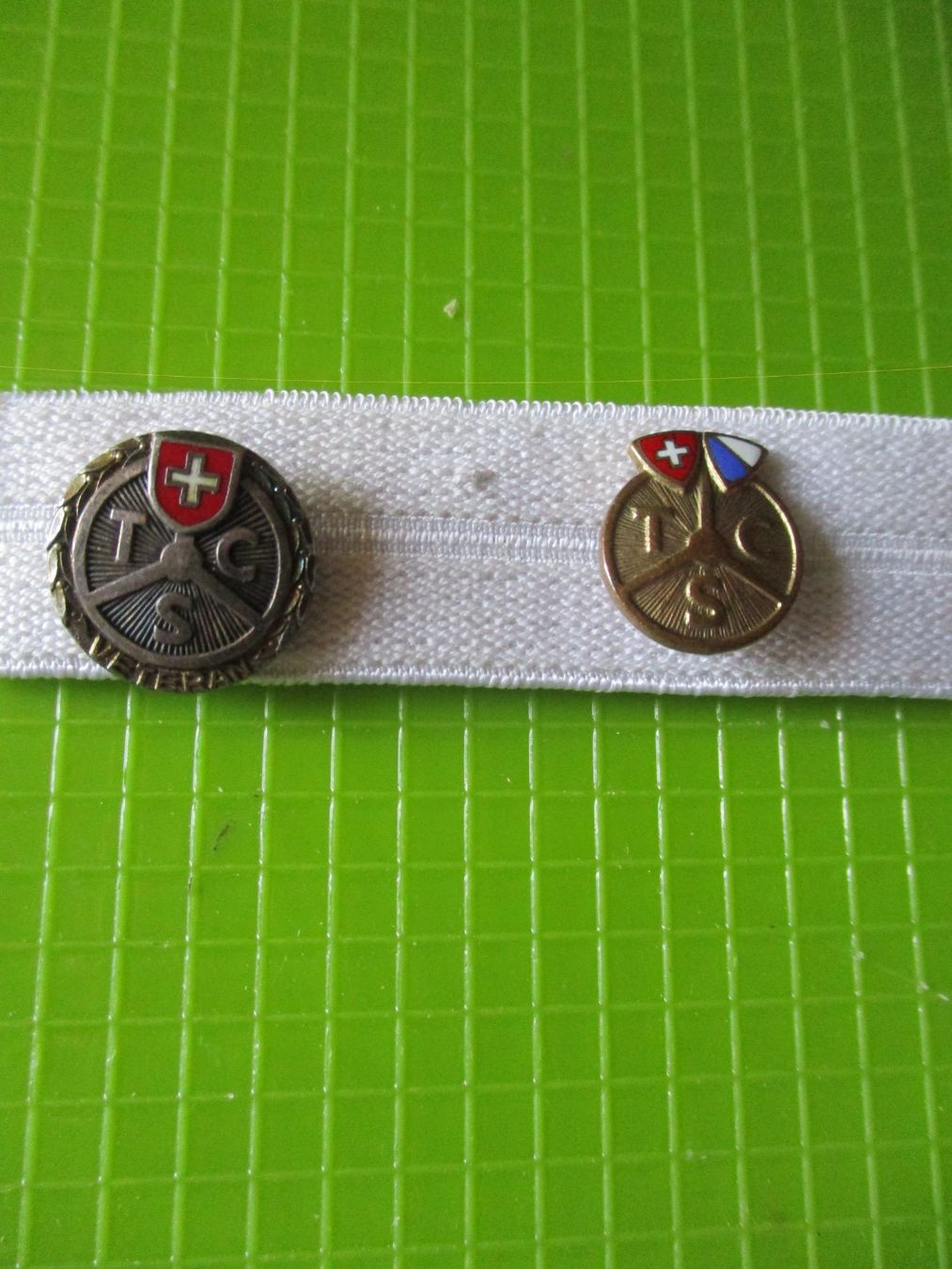 TCS Placchette & Badge: 6 TCS  Abzeichen / Pin – Usato da Ottikon Gossau ZH venduto da hokuspokus 1
